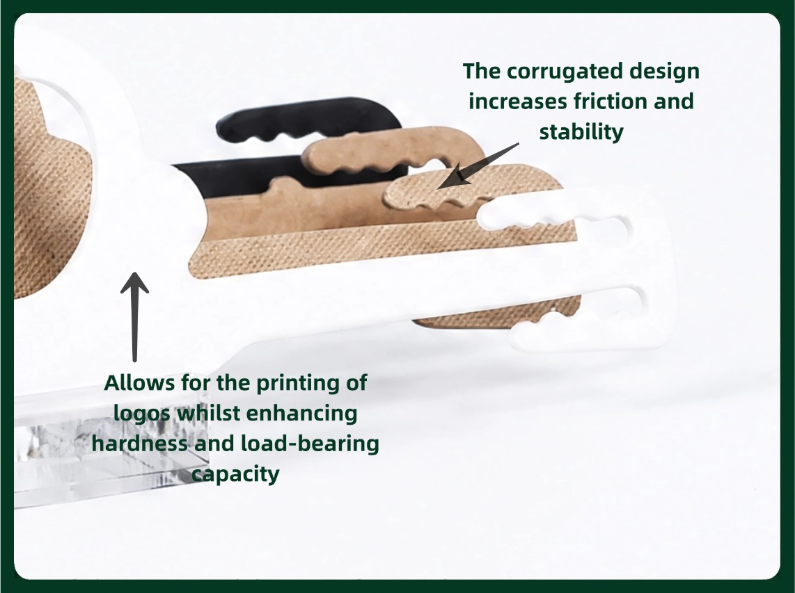 eco paper hanger custom logo