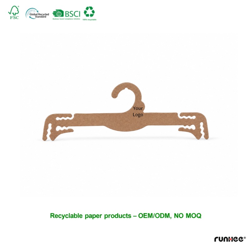 eco paper lingerie hanger