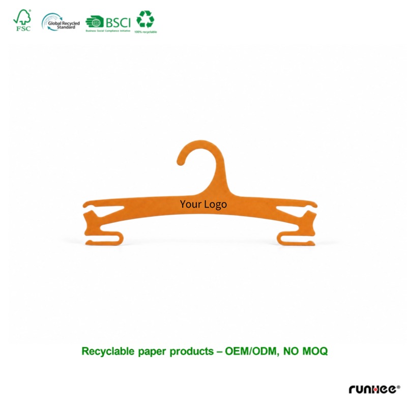 coated paper bra underwear hanger