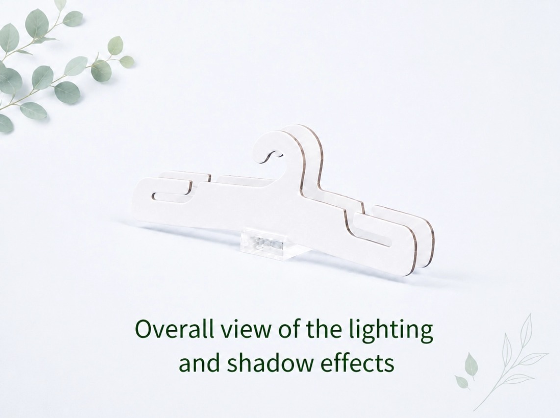 white cardboard hanger wholesale