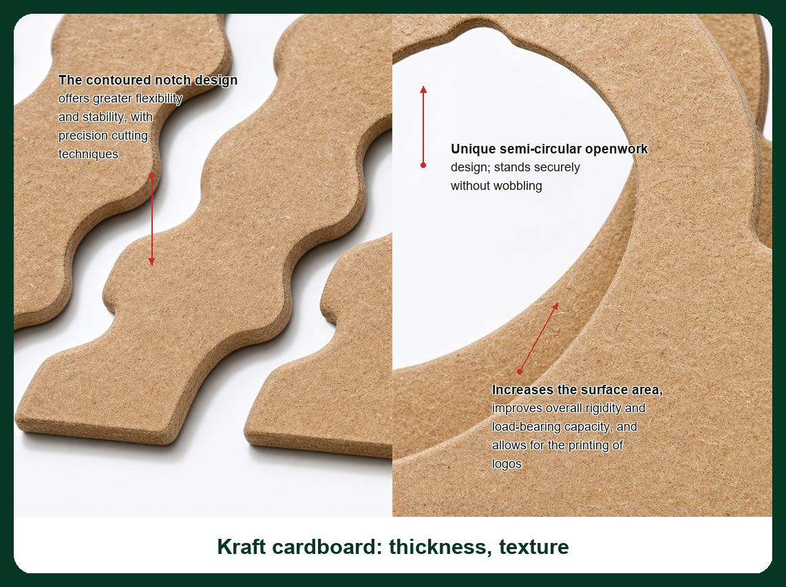 Kraft paper bra hanger