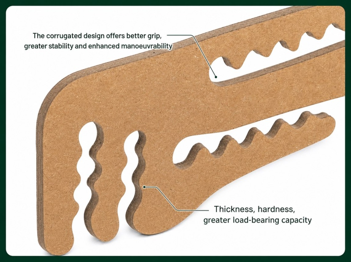 recycled paper hangers Process