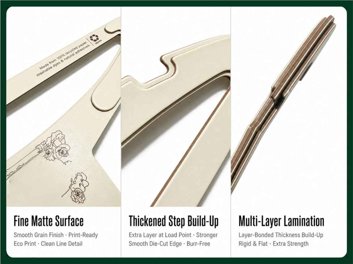 heavy duty paper coat hanger